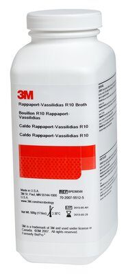 3m? rappaport-vassilidias r10培養(yǎng)基 bp0288500，500 g，1件裝