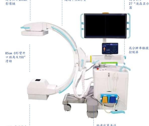 萬東鼎立移動(dòng)式c形臂x射線機(jī)hmc-160d