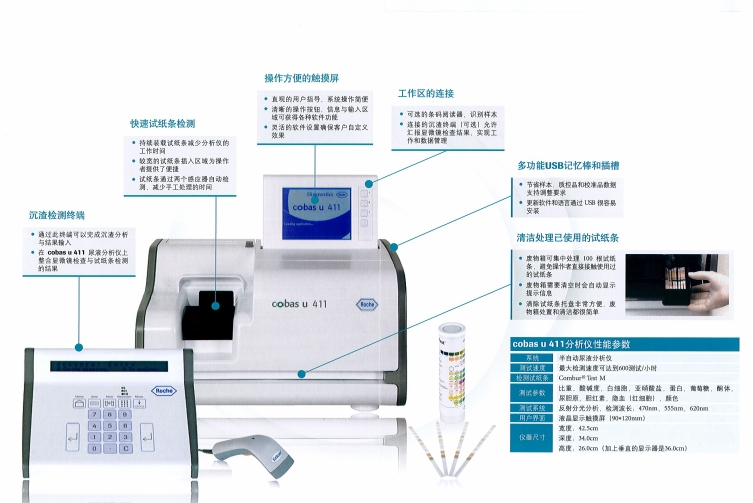 羅氏全自動(dòng)尿液分析儀cobas u 601 urine analyzer601