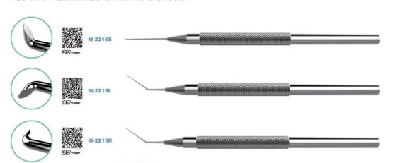 醫(yī)納密小梁切開器型號(hào)：m-2215/規(guī)格：m-2215l，m-2215r，m-2215s